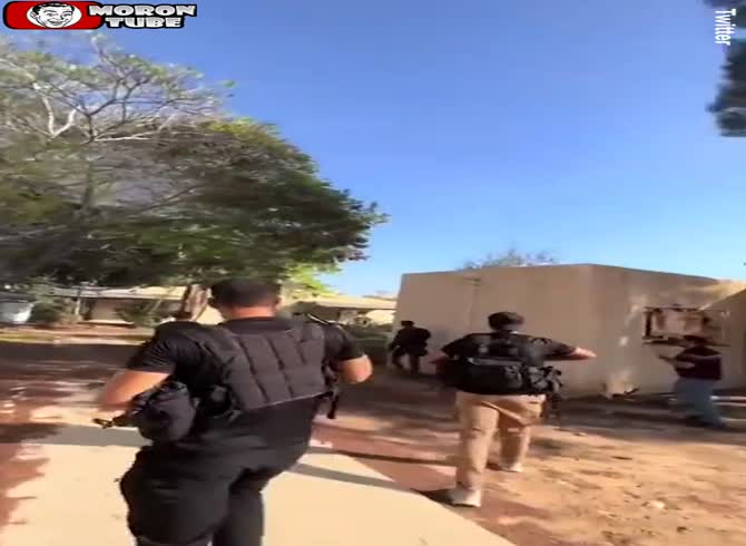Video :Terrorists film themselves investing a kibbutz in Israel
